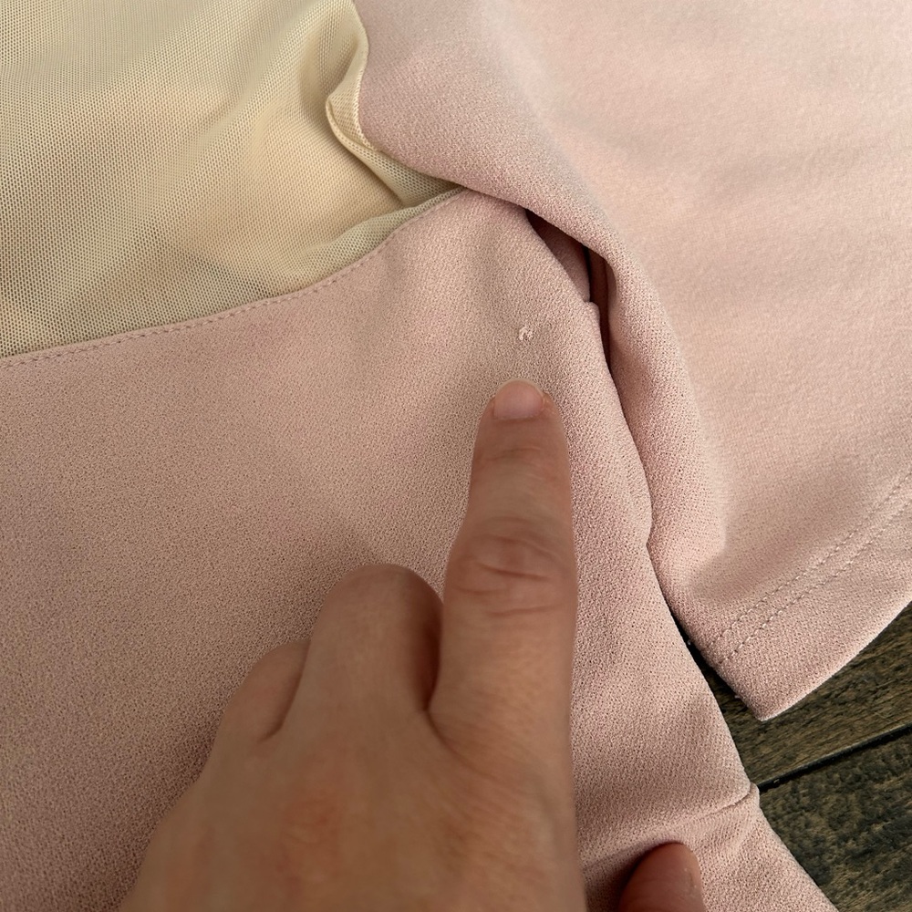 ASOS Elegant‎ Pink Wrap Dress size 6 - Picture 4 of 7